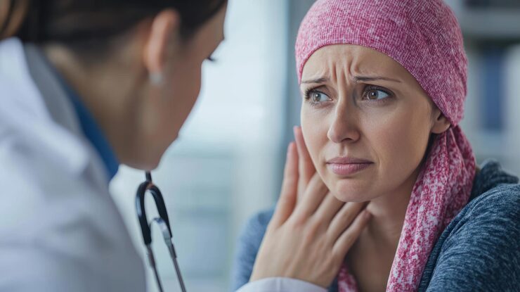 Female cancer diagnosis consultation and counselling